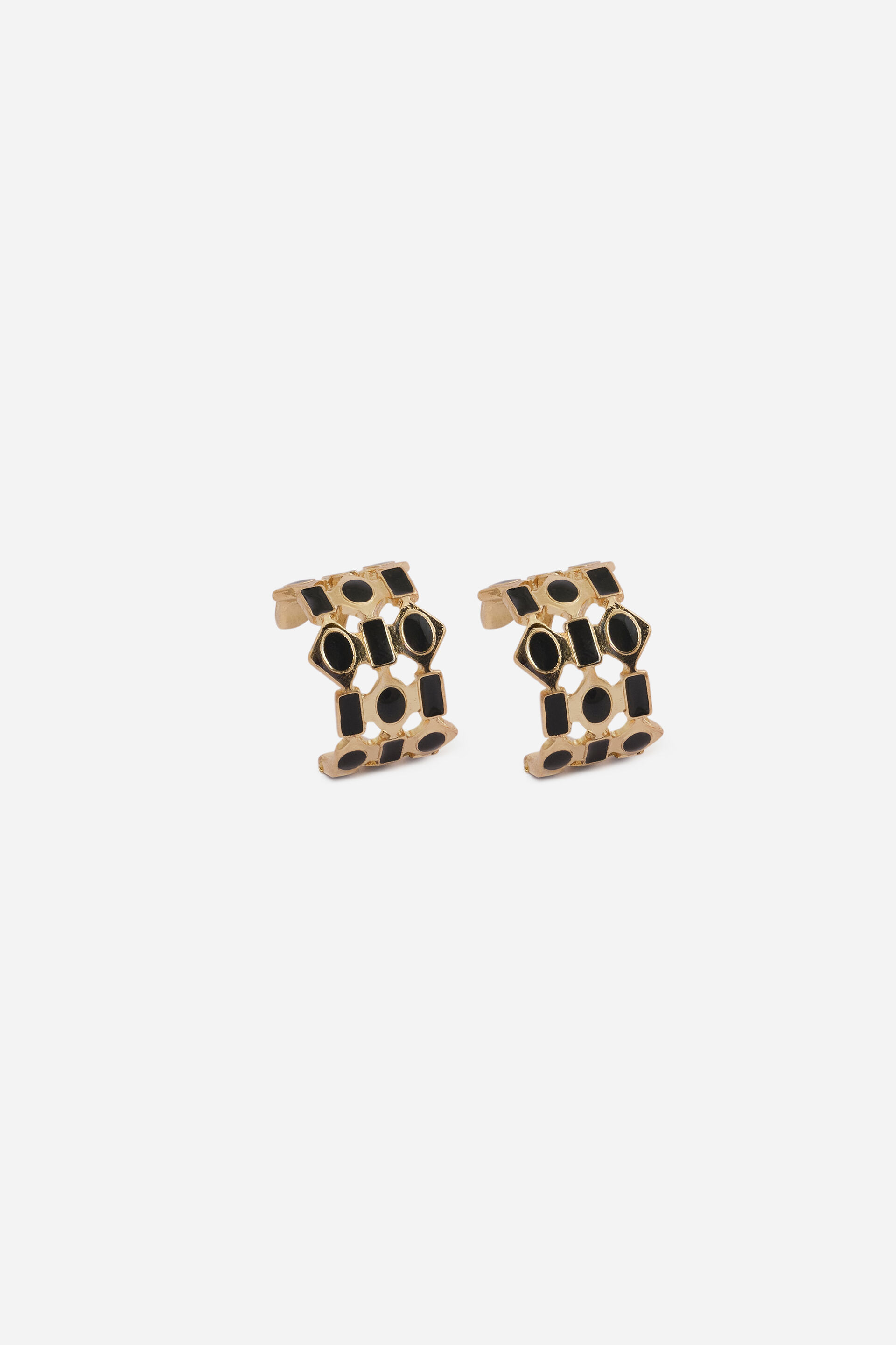 Eclectic Triple Line Earrings, , image 2